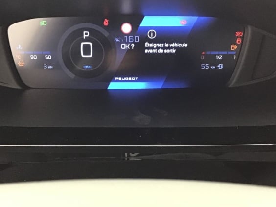 Peugeot 308 HYBRID 145 E-DCS6 BUSINESS Blanc Okenite