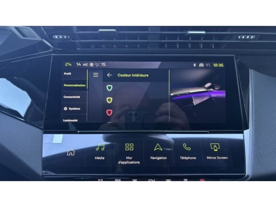 Peugeot 308 Hybrid 145 e-DCS6 GT Noir Perla Nera