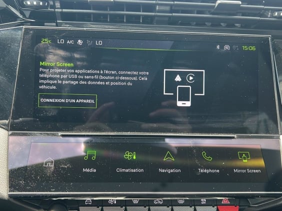 Peugeot 408 Hybrid 145 gt e-dcs6 Noir