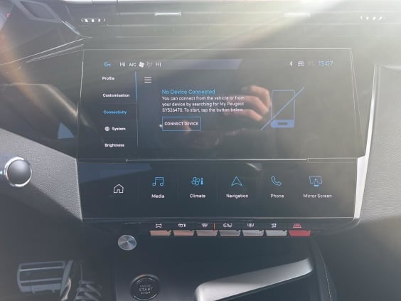 Peugeot 408 Hybrid 145 gt e-dcs6 Gris Sellenium E