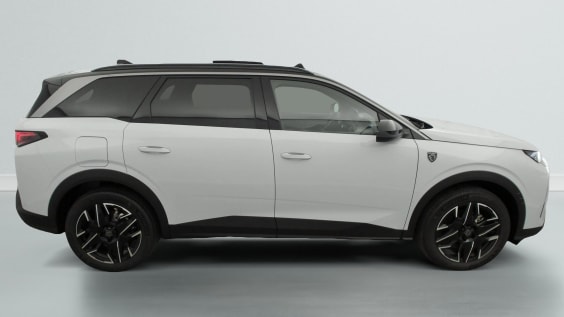 Peugeot 5008 Hybrid 145 e-DCS6 GT Blanc Okénite / Toit Noir