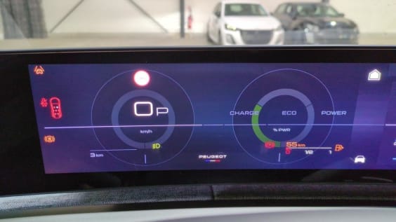 Peugeot 5008 HYBRID 145 CH E-DCS6 ALLURE gris artense