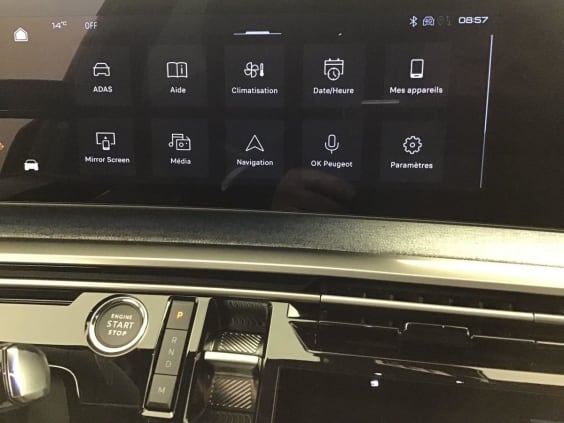 Peugeot 5008 Gt 1.2 HYBRID 145 Gris Titane