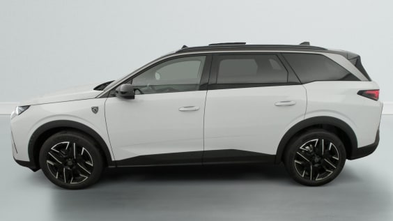 Peugeot 5008 Hybrid 145 e-DCS6 GT Blanc Okénite / Toit Noir