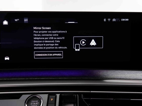 Peugeot 5008 Hybrid 145 e-DCS6 GT Blanc