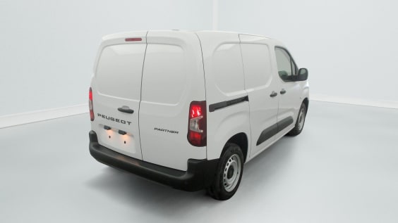 Peugeot Partner Fourgon M 650 KG BLUEHDI 100 S&S BVM6 Blanc Icy