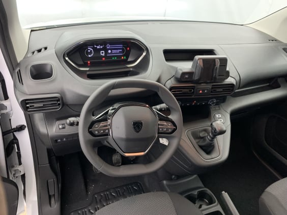 Peugeot Partner Fourgon M 650 KG BLUEHDI 100 S&S BVM6 Blanc Icy