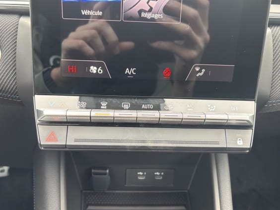 Renault CAPTUR II 1.8 e-tech full hybrid 160 esprit alpine Gris Cassiopee T/Noi
