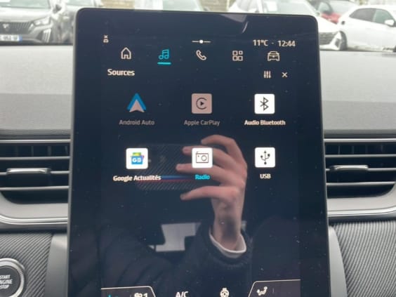 Renault CAPTUR II 1.8 e-tech full hybrid 160 esprit alpine Gris Cassiopee T/Noi