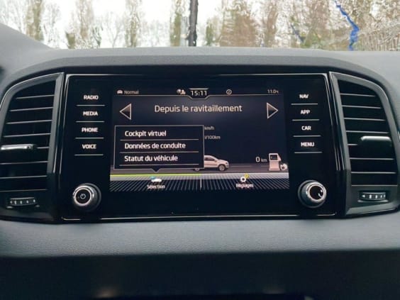 Skoda Karoq Karoq 1.5 TSI Evo 2 150 ch ACT DSG7 Sportline Gris Argent Metal