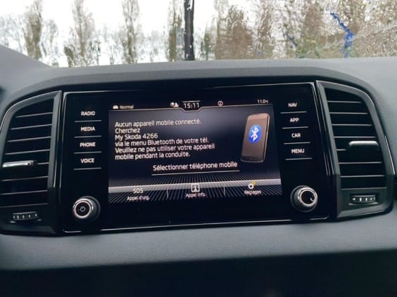 Skoda Karoq Karoq 1.5 TSI Evo 2 150 ch ACT DSG7 Sportline Gris Argent Metal
