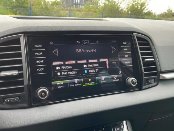 Skoda Karoq KAROQ 1.5 TSI 150CH DSG7 SELECTION Blanc Glacier