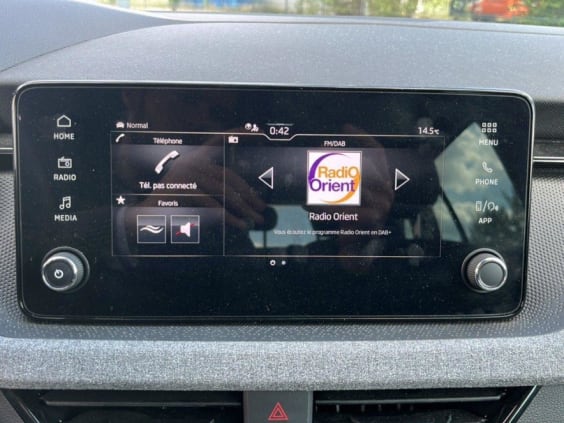 Skoda Scala SCALA 1.0 TSI 115CH BVA SELECTION Gris Graphite Metal