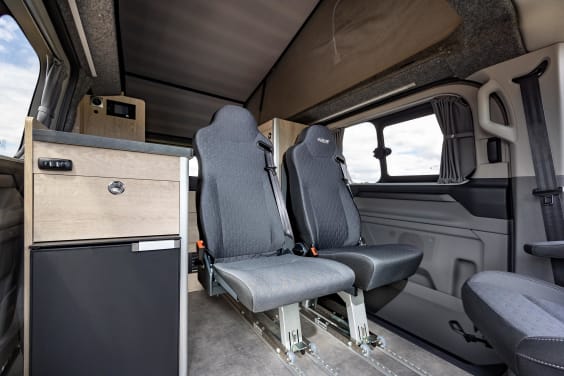 Stylevan Origin EQUINOX IV FORD TRANSIT CUSTOM - 2.0 L - 170 CV - BVA8 Gris Lunaire