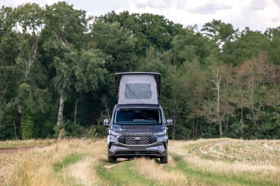 Stylevan Origin EQUINOX IV FORD TRANSIT CUSTOM - 2.0 L - 150 CV - BVM Bleu Azur 