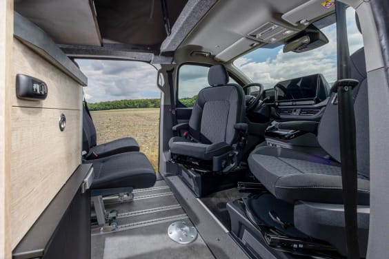Stylevan Origin EQUINOX IV FORD TRANSIT CUSTOM - 2.0 L - 150 CV - BVM Bleu Azur 