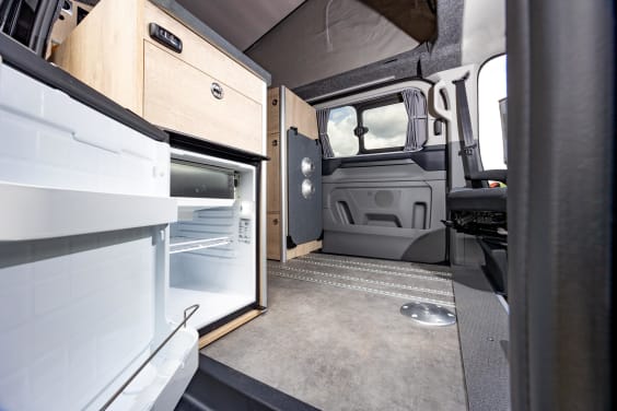 Stylevan Origin EQUINOX IV FORD TRANSIT CUSTOM - 2.0 L - 150 CV - BVM Bleu Azur 