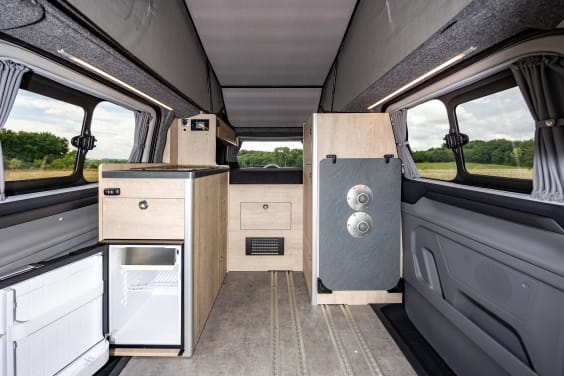 Stylevan Origin EQUINOX IV FORD TRANSIT CUSTOM - 2.0 L - 170 CV - BVA8 Gris Lunaire
