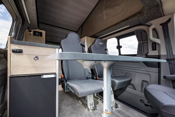 Stylevan Origin EQUINOX IV FORD TRANSIT CUSTOM - 2.0 L - 150 CV - BVM Bleu Azur 