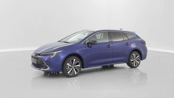 Toyota Corolla Touring Sport COROLLA TOURING SPORT 1.8 Hybride 140ch Design Bleu Genievre Metallise