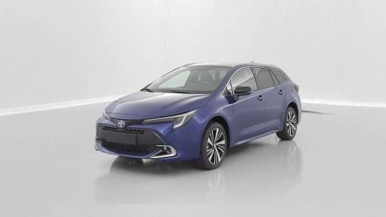 Toyota Corolla Touring Sport COROLLA TOURING SPORT 1.8 Hybride 140ch Design Bleu Genievre Metallise