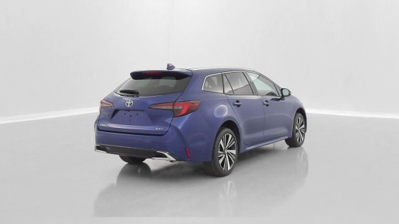 Toyota Corolla Touring Sport COROLLA TOURING SPORT 1.8 Hybride 140ch Design Bleu Genievre Metallise