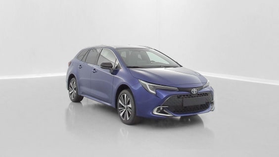 Toyota Corolla Touring Sport COROLLA TOURING SPORT 1.8 Hybride 140ch Design Bleu Genievre Metallise