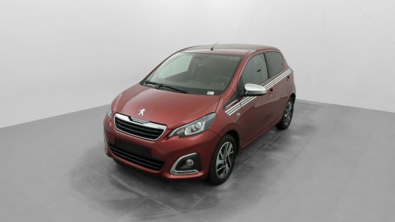 Peugeot 108 VTI 72CH S&S BVM5 COLLECTION Rouge Antelope