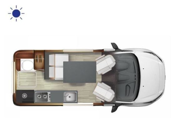 Westfalia KELSEY NOUVEAU FORD TRANSIT CUSTOM 136 CV Blanc Arctique
