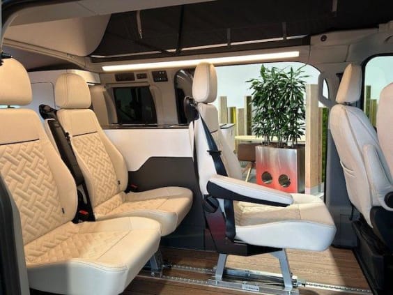 City by Campérêve City camp FORD TRANSIT CUSTOM 2.0L - ECOBLUE - 136 CV - BVA Gris Matter