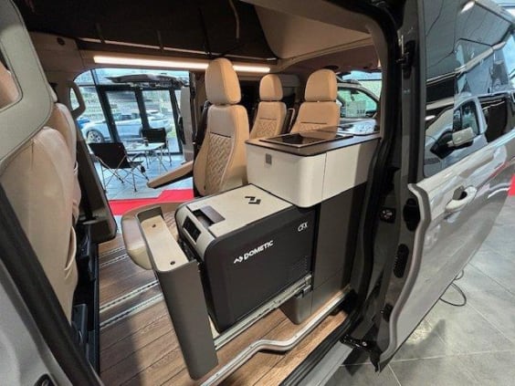 City by Campérêve City camp FORD TRANSIT CUSTOM 2.0L - ECOBLUE - 136 CV - BVA Gris Matter