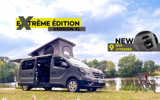 Hanroad TREK 5 + XL EXTREME EDITION RENAULT TRAFIC 2.0L DCI 150 CV - BVA9 Gris Urbain