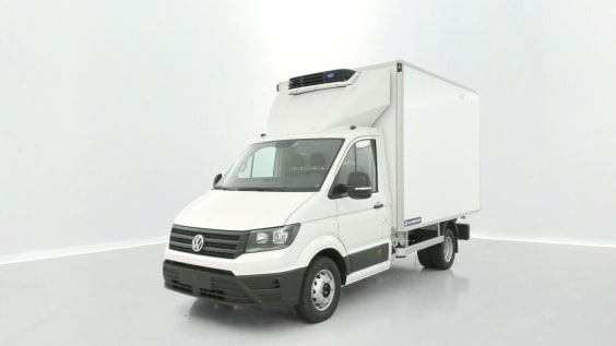 Volkswagen Crafter cc Crafter cc 35 L3 RJ 2.0 TDI 163ch Business BVA Frigo Lamberet Blanc Candy