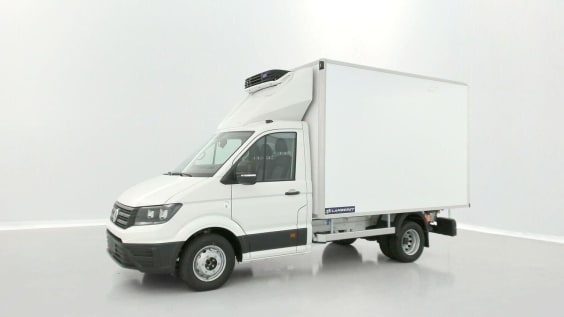 Volkswagen Crafter cc Crafter cc 35 L3 RJ 2.0 TDI 163ch Business BVA Frigo Lamberet Blanc Candy