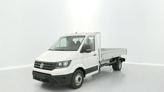 Volkswagen Crafter cc Crafter cc 35 L4 RJ 2.0 TDI 163ch Business BVA Plateau JPM Blanc Candy