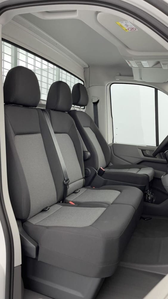 Volkswagen Crafter cc Crafter cc 35 L4 RJ 2.0 TDI 163ch Business BVA Plateau JPM Blanc Candy