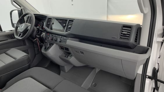 Volkswagen Crafter cc Crafter cc 35 L4 RJ 2.0 TDI 163ch Business BVA Plateau JPM Blanc Candy