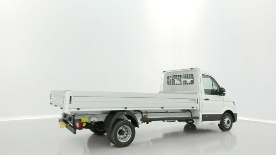 Volkswagen Crafter cc Crafter cc 35 L4 RJ 2.0 TDI 163ch Business BVA Plateau JPM Blanc Candy