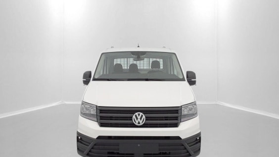 Volkswagen Crafter cc Crafter cc 35 L4 RJ 2.0 TDI 163ch Business BVA Plateau JPM Blanc Candy