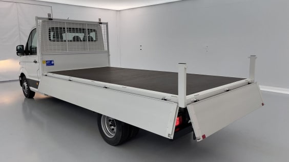 Volkswagen Crafter cc Crafter cc 35 L4 RJ 2.0 TDI 163ch Business BVA Plateau JPM Blanc Candy