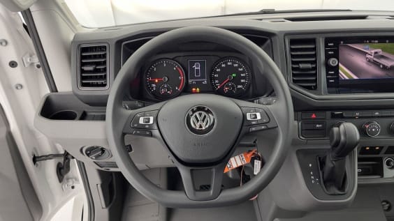 Volkswagen Crafter cc Crafter cc 35 L4 RJ 2.0 TDI 163ch Business BVA Plateau JPM Blanc Candy