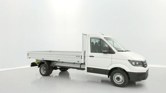Volkswagen Crafter cc Crafter cc 35 L4 RJ 2.0 TDI 163ch Business BVA Plateau JPM Blanc Candy