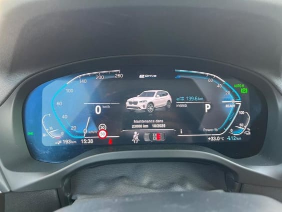 BMW X3 G01 LCI X3 xDrive 30e 292ch BVA8 x Line Mineralweiss Métallisé