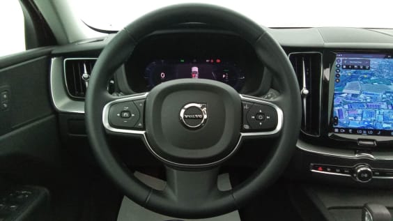 Volvo XC60 T6 Recharge AWD 253 ch + 87 ch Geartronic 8 R-Design Bleu Denim