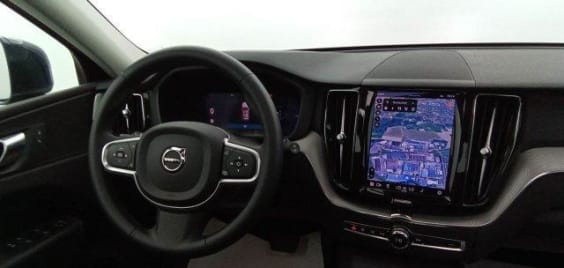 Volvo XC60 T6 Recharge AWD 253 ch + 87 ch Geartronic 8 R-Design Bleu Denim