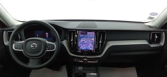 Volvo XC60 T6 Recharge AWD 253 ch + 87 ch Geartronic 8 R-Design Bleu Denim