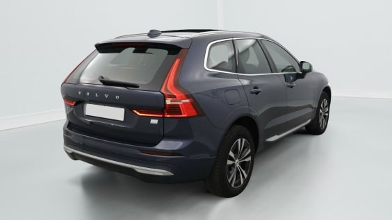 Volvo XC60 T6 Recharge AWD 253 ch + 87 ch Geartronic 8 R-Design Bleu Denim