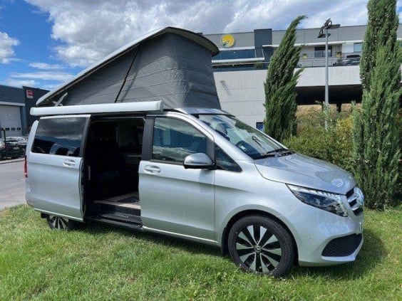 Mercedes-Benz Marco POLO 250d 9G-Tronic 4x4 Argent Adamantin