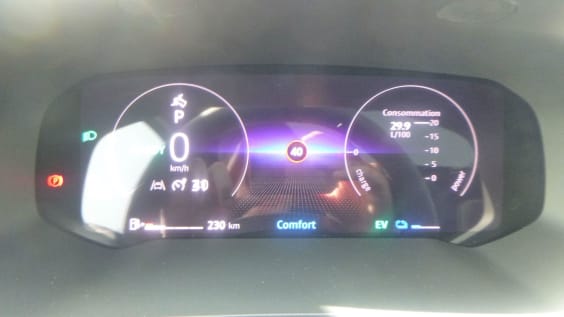 Renault CAPTUR Captur E-Tech full hybrid 145 ch esprit Alpine Gris Rafale