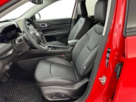 Jeep Compass Compass 1.5 Turbo T4 130 ch BVR7 e-Hybrid Summit Rouge Colorado Toit Noir